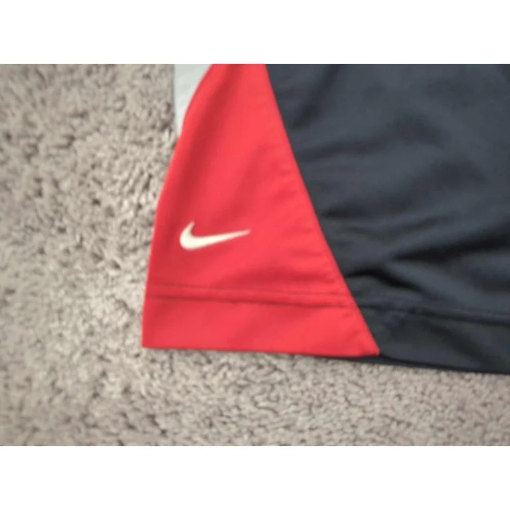 Nike Shorts Youth Boys M Black Side Stripes Drawstring‎ Basketball Athletic